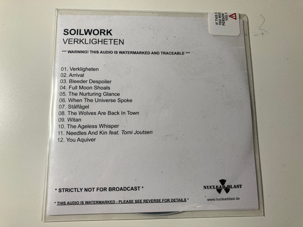 Обложка Soilwork — Verkligheten