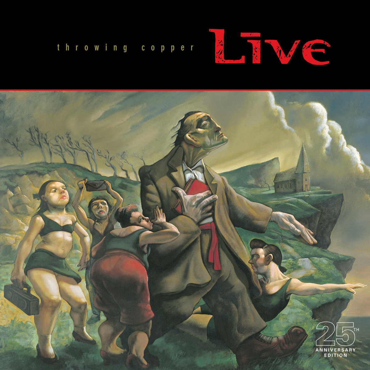 Обложка Live — Throwing Copper