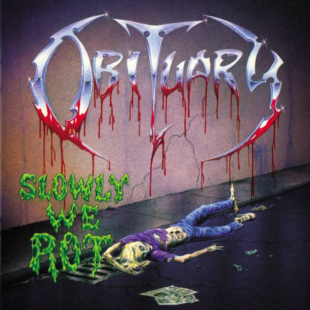 Обложка Obituary — Slowly We Rot