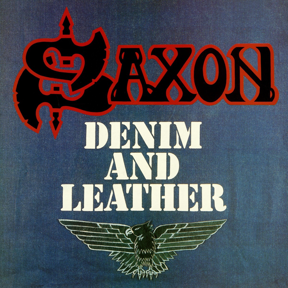 Обложка Saxon — Denim And Leather