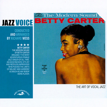 Обложка Betty Carter — The Modern Sound of Betty Carter
