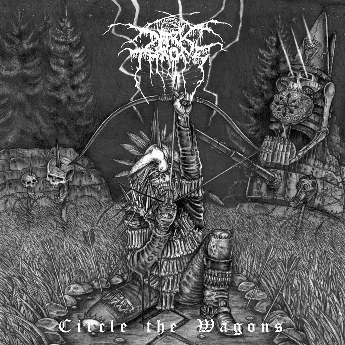 Обложка Darkthrone — Circle The Wagons