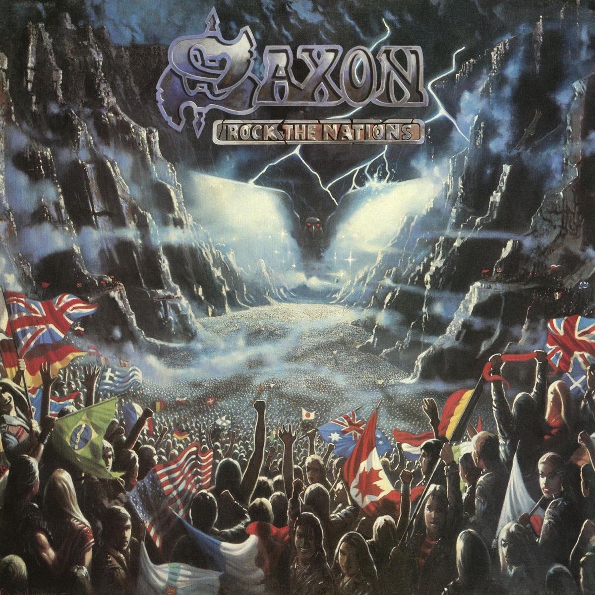 Обложка Saxon — Rock The Nations