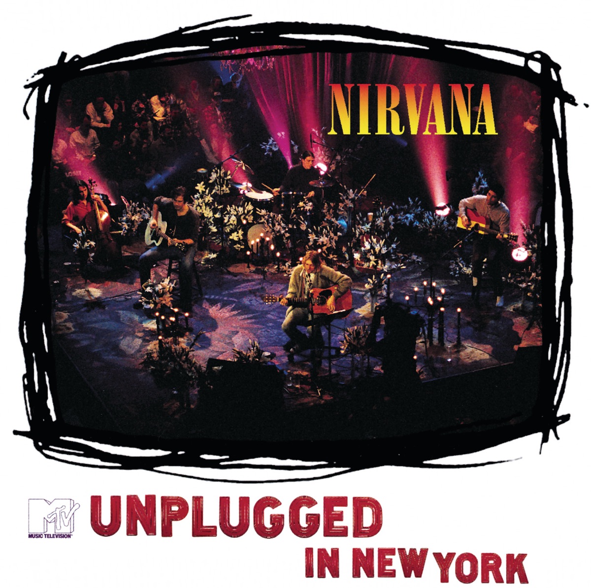 Обложка Nirvana — MTV Unplugged In New York