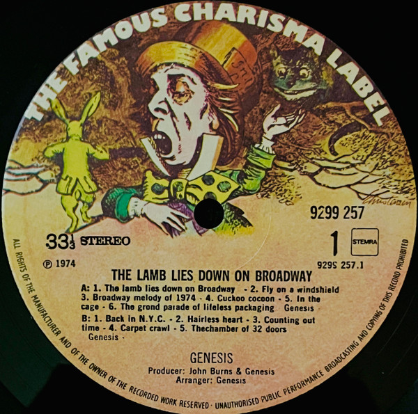 Обложка Genesis — Lamb Lies Down On Broadway