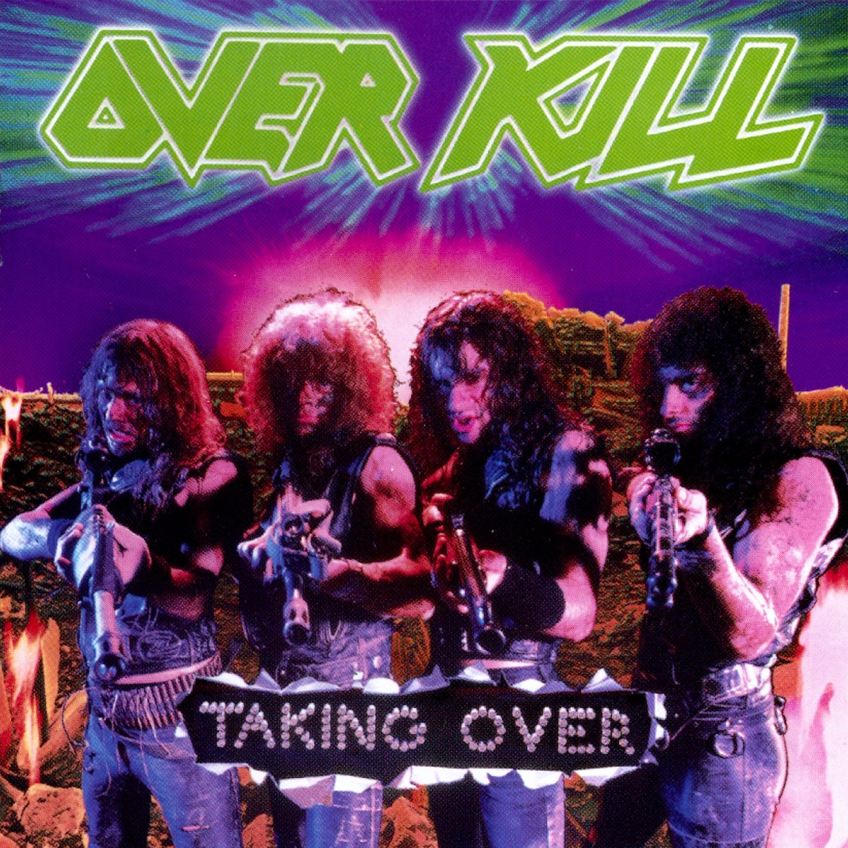 Обложка Overkill — TAKING OVER