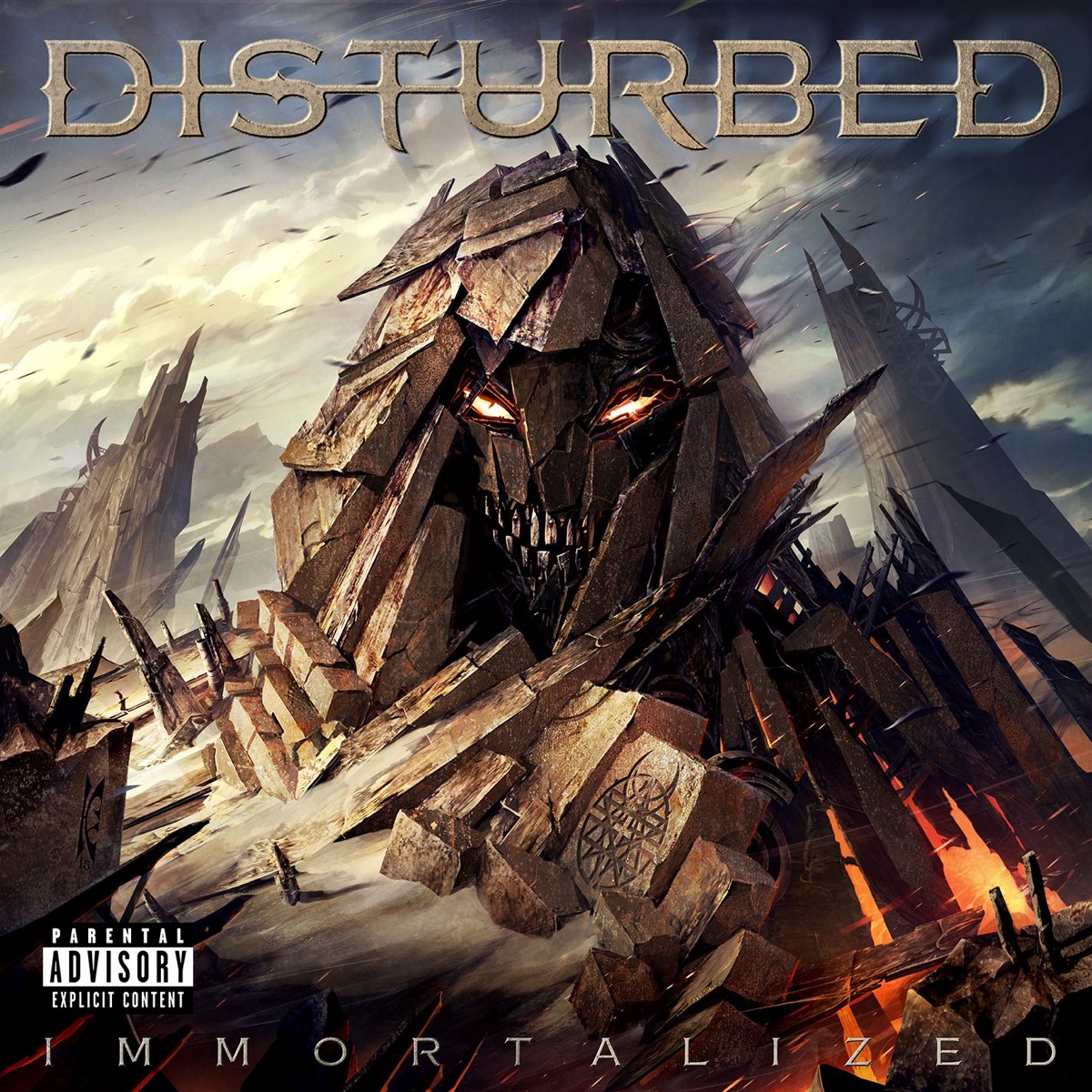 Обложка Disturbed — Immortalized