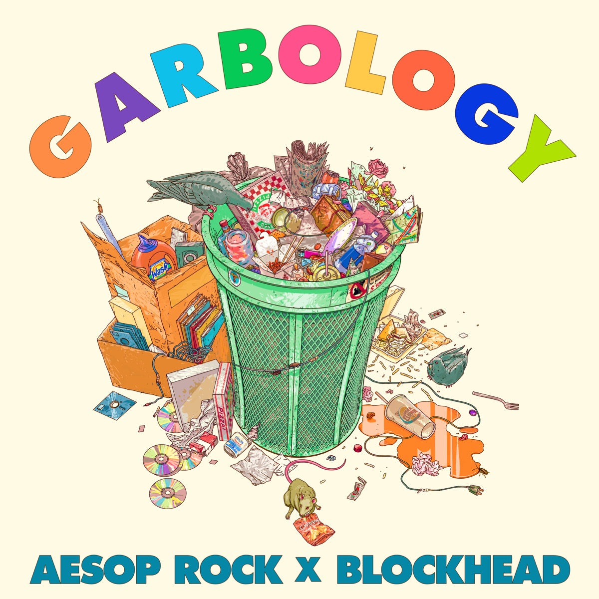 Обложка Aesop Rock — Garbology