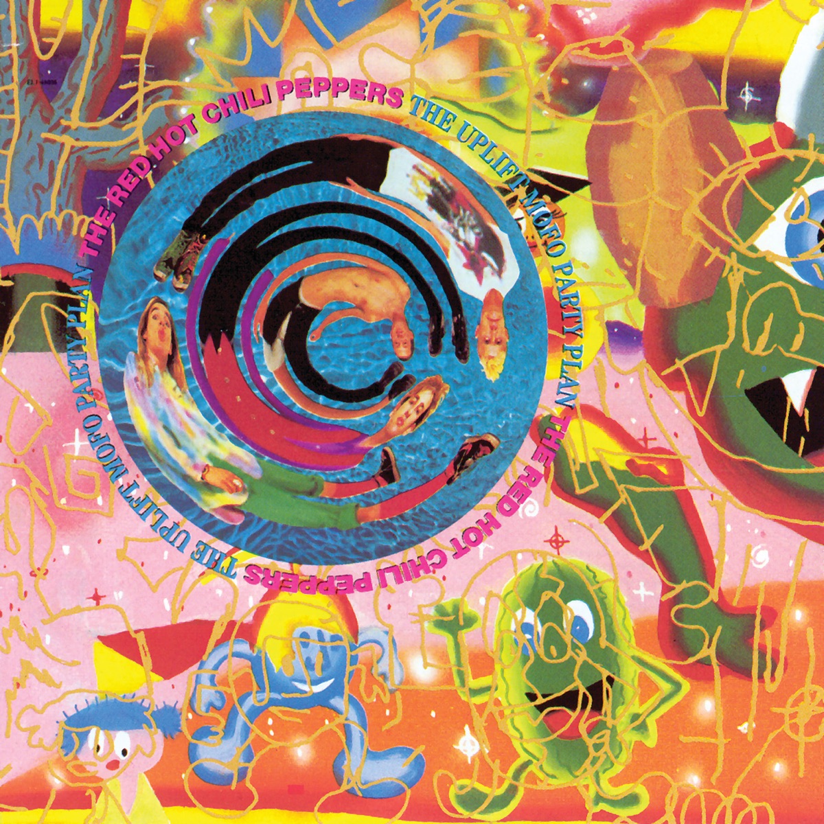 Обложка Red Hot Chili Peppers — The Uplift Mofo Party Plan