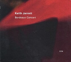 Обложка Keith Jarrett — Bordeaux Concert