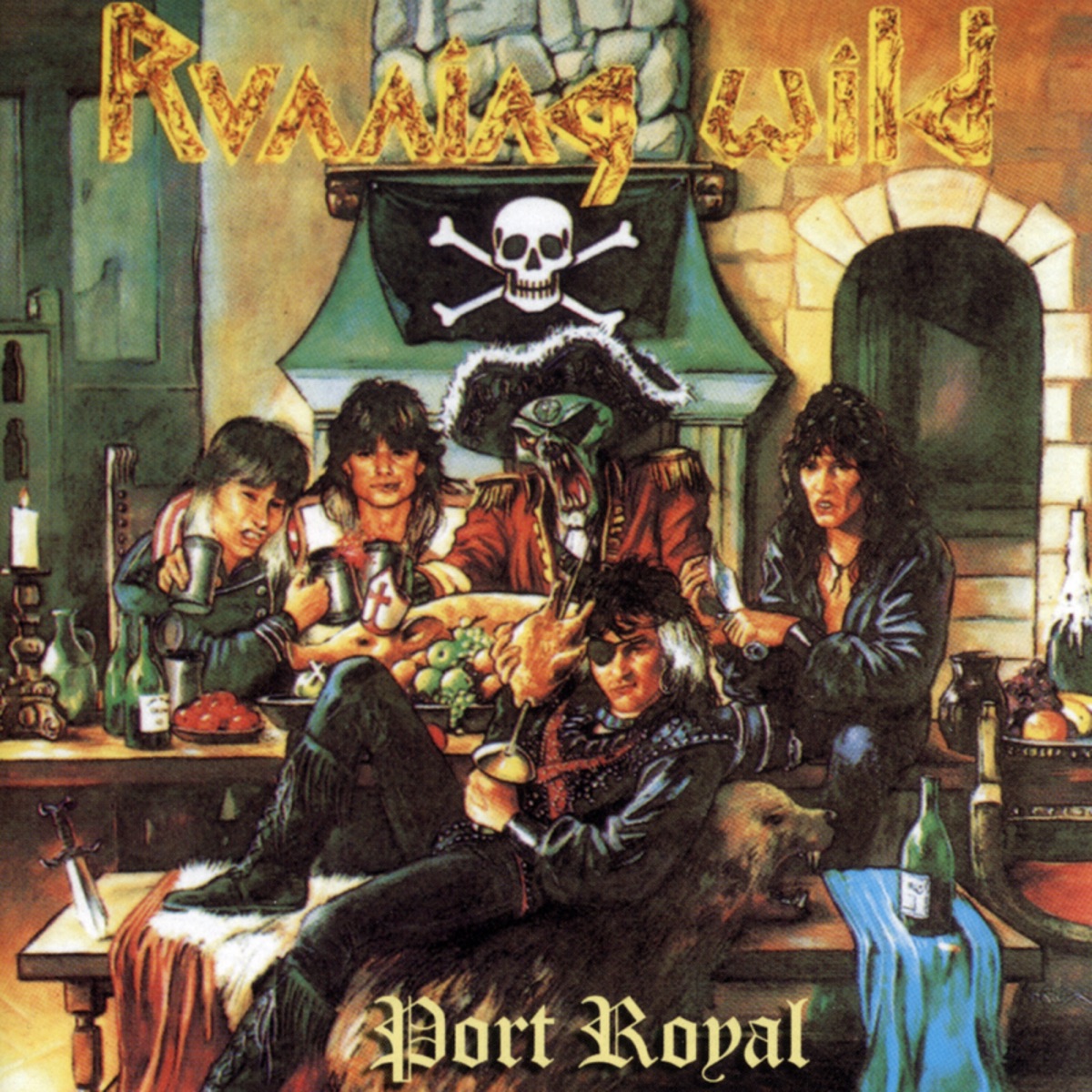 Обложка Running Wild — PORT ROYAL