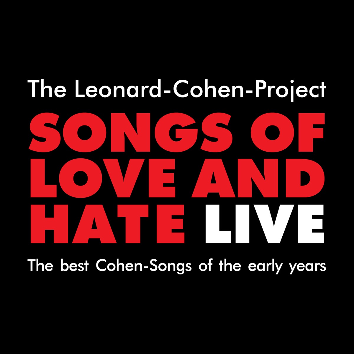 Обложка Leonard Cohen — Songs of Love and Hate