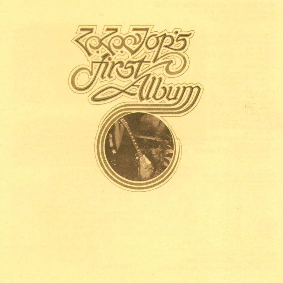 Обложка ZZ Top — ZZ Top's First Album