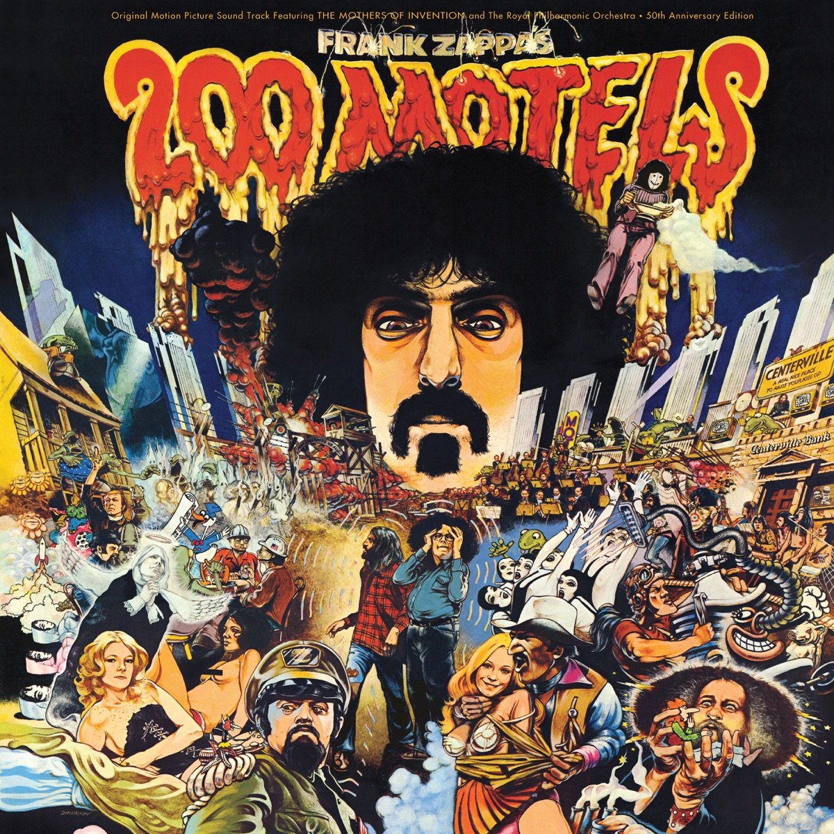 Обложка Frank Zappa — 200 Motels