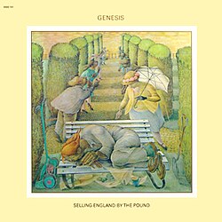 Обложка Genesis — Selling England By The Pound