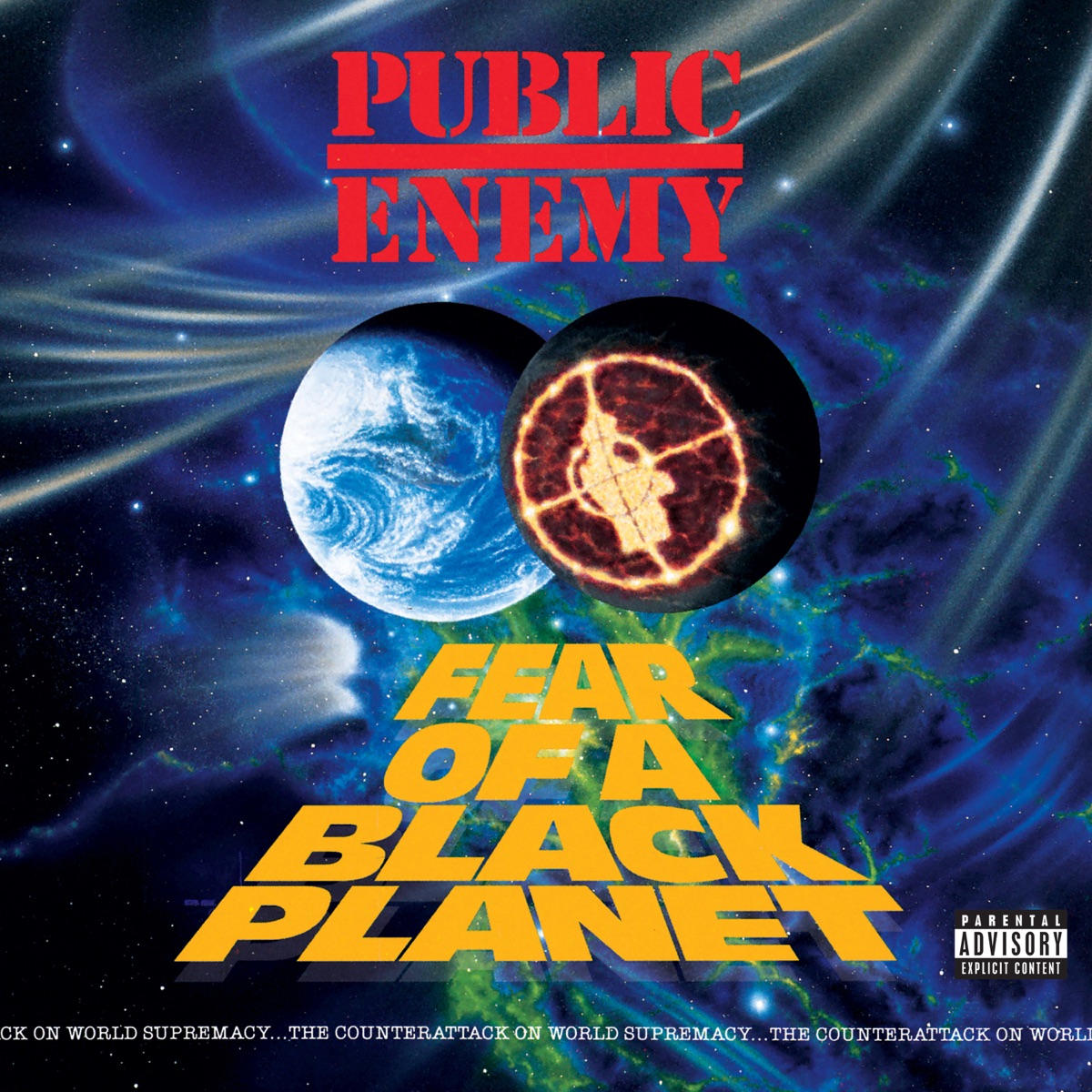 Обложка Public Enemy — Fear Of A Black Planet