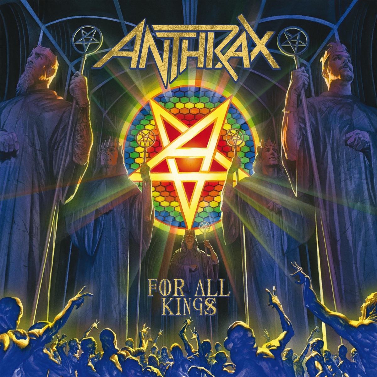 Обложка Anthrax — For All Kings