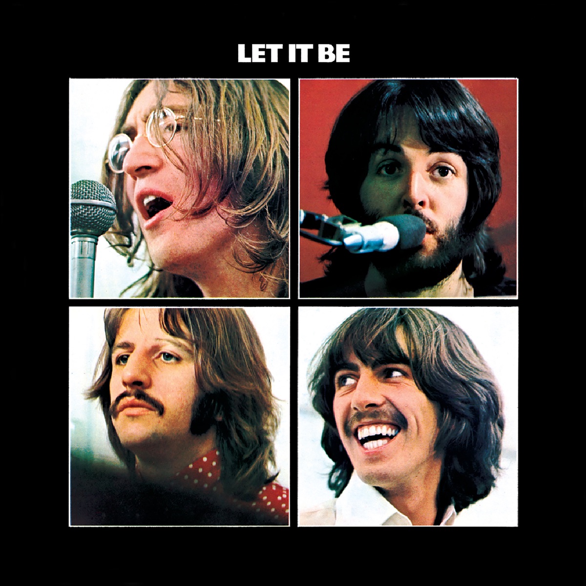 Обложка Beatles — LET IT BE