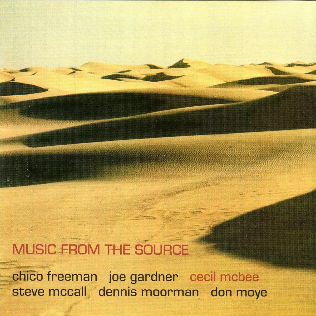 Обложка Cecil McBee — Music From The Source