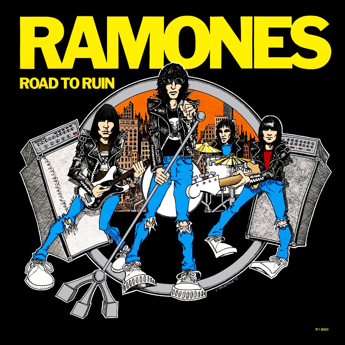 Обложка Ramones — Road To Ruin