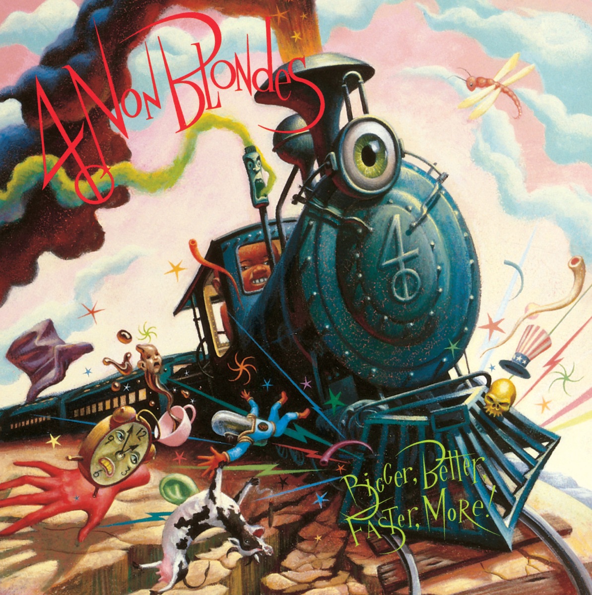 Обложка 4 Non Blondes — Bigger, Better, Faster, More!