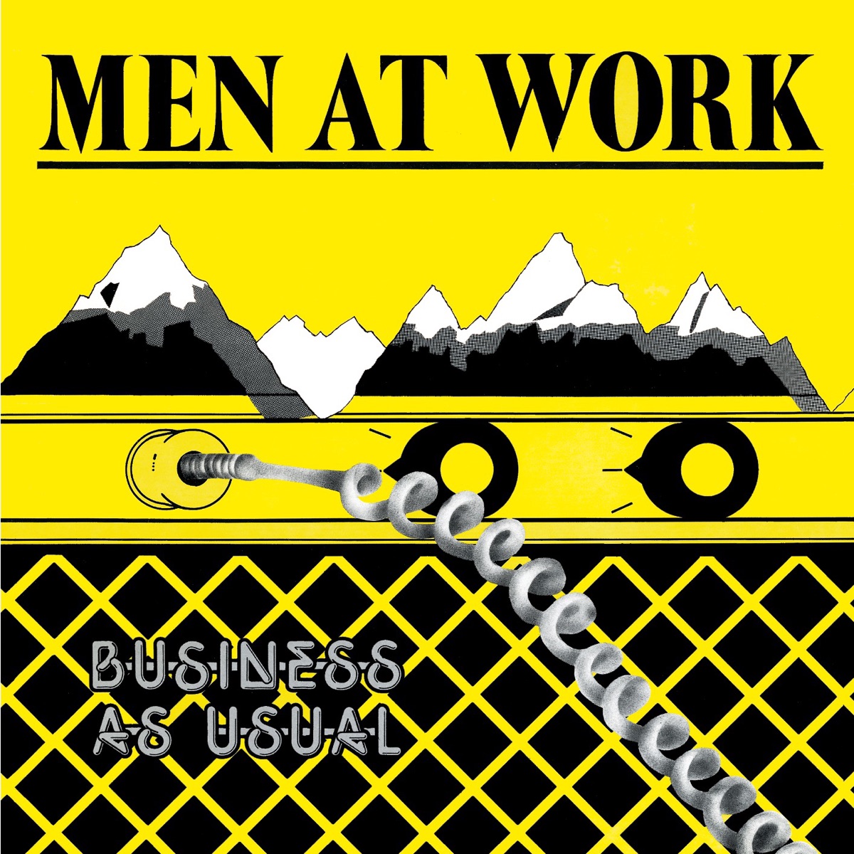 Обложка Men at Work — Business As Usual