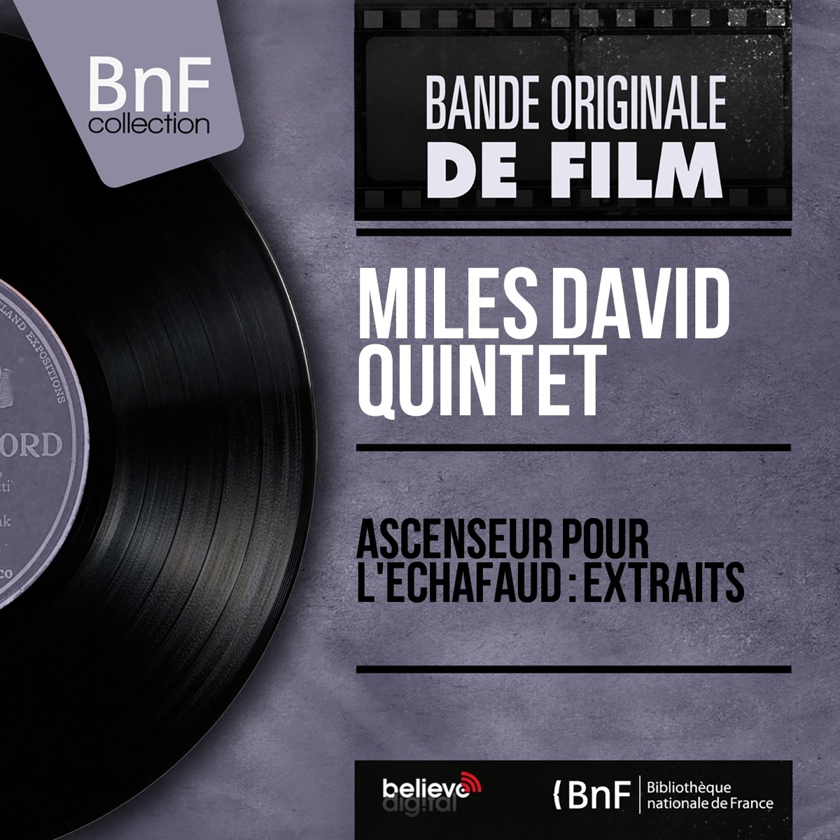 Обложка Miles Davis — Ascenseur Pour L'Échafaud
