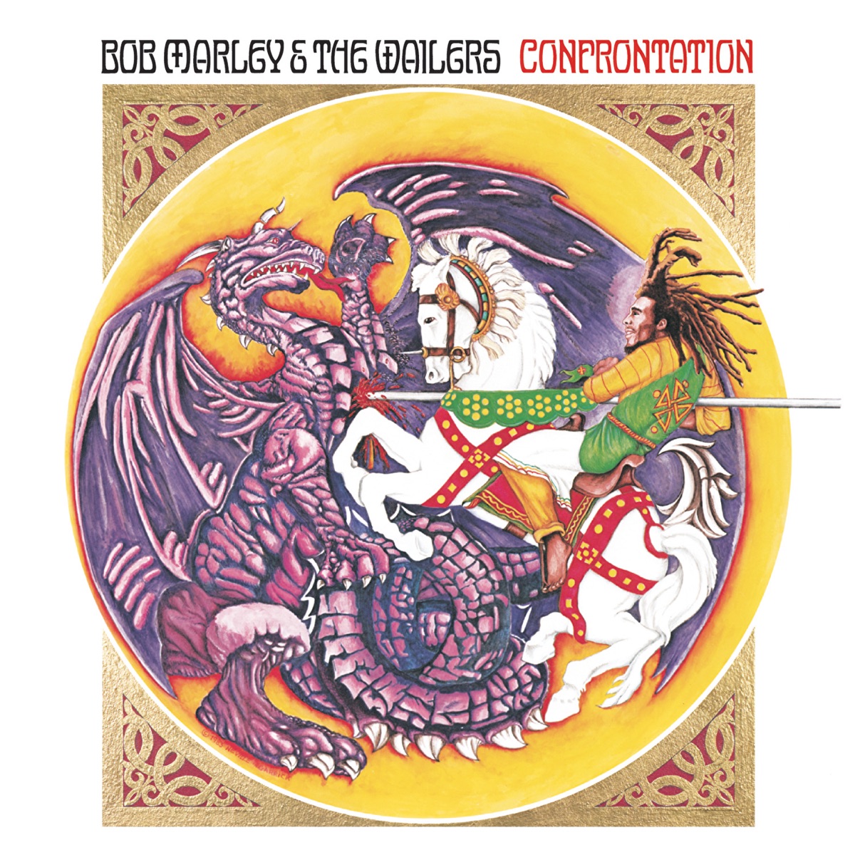Обложка Bob Marley — Confrontation