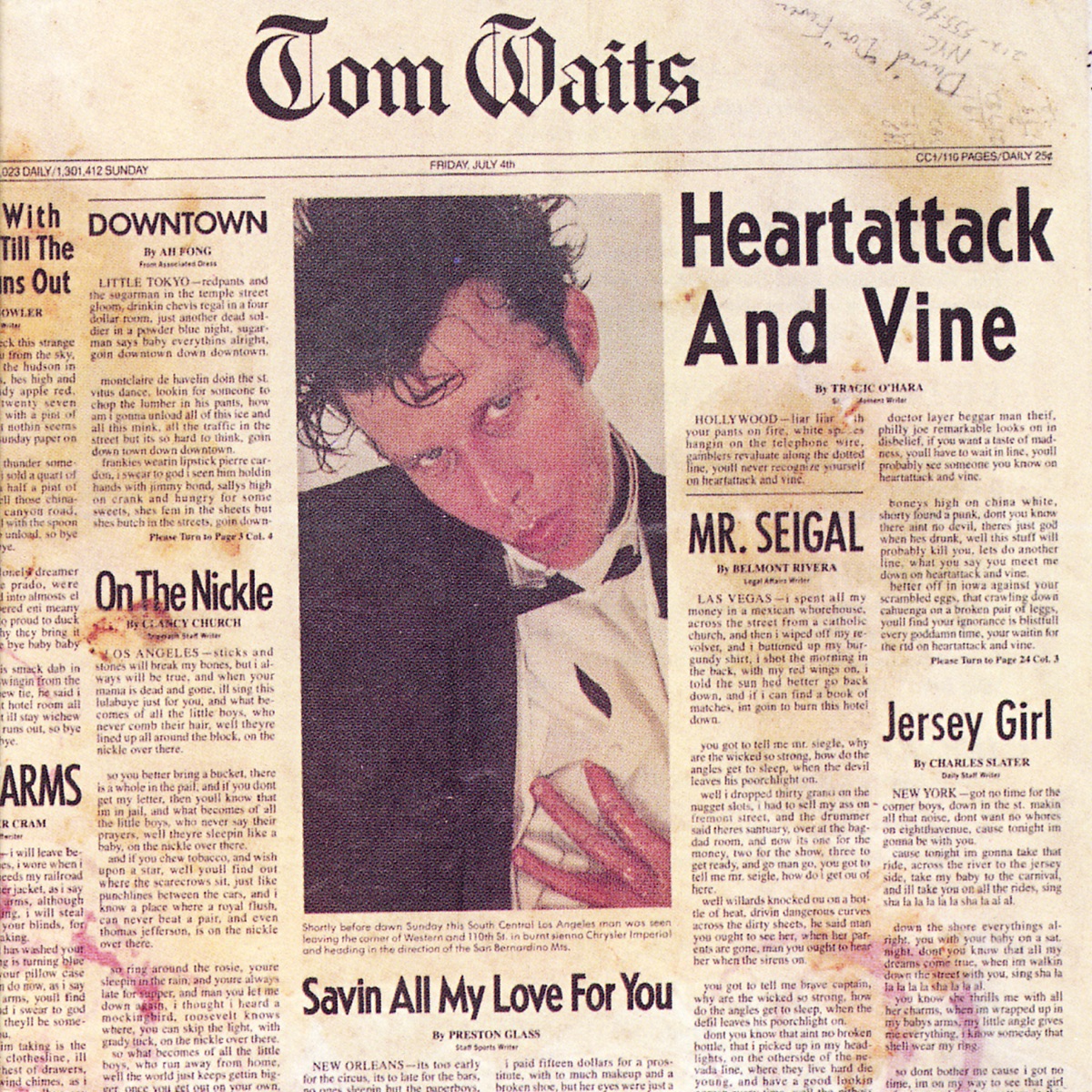 Обложка Tom Waits — Heartattack And Vine