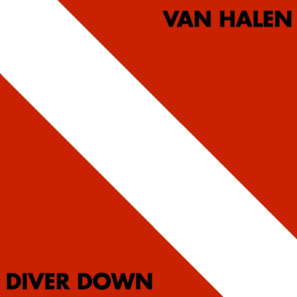 Обложка Van Halen — Diver down
