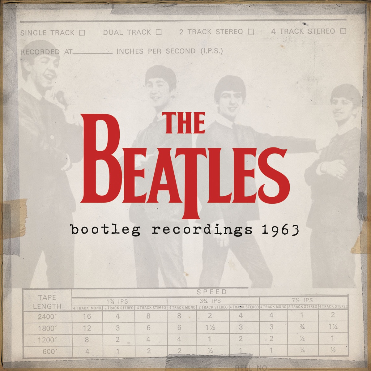 Обложка Beatles — WITH THE BEATLES
