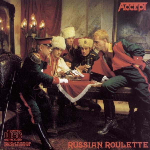Обложка Accept — RUSSIAN ROULETTE
