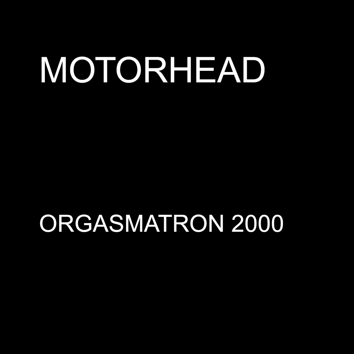 Обложка Motörhead — Orgasmatron