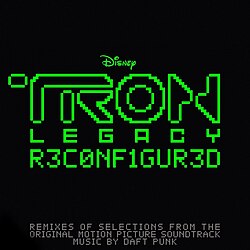 Обложка Daft Punk — TRON: Legacy Reconfigured