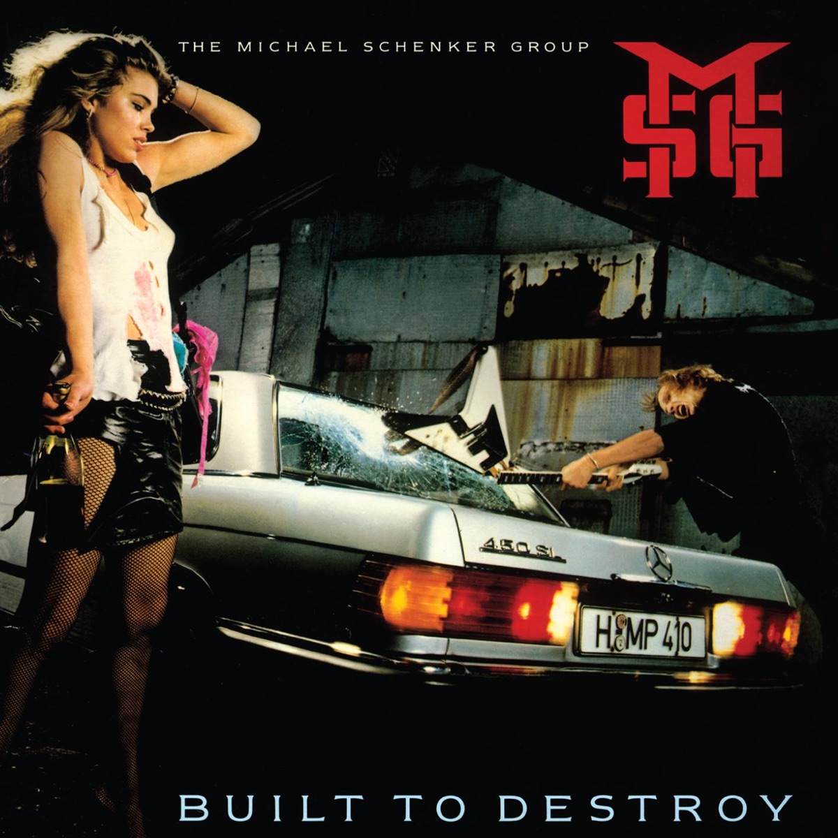 Обложка Michael Schenker Group — Built to destroy