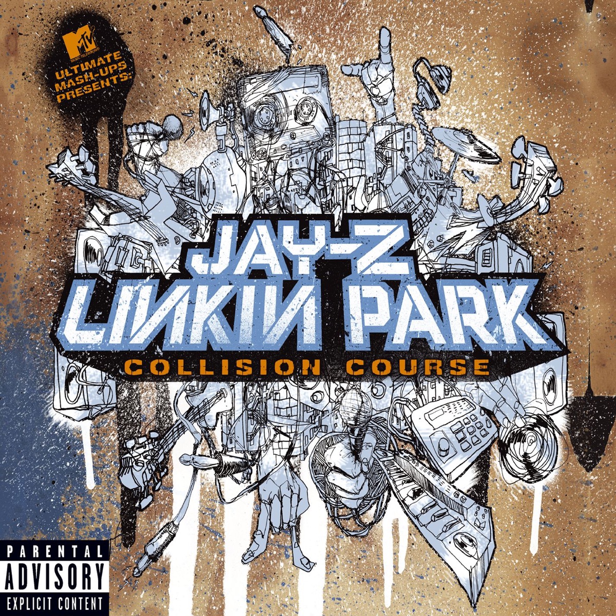 Обложка Linkin Park — Collision Course