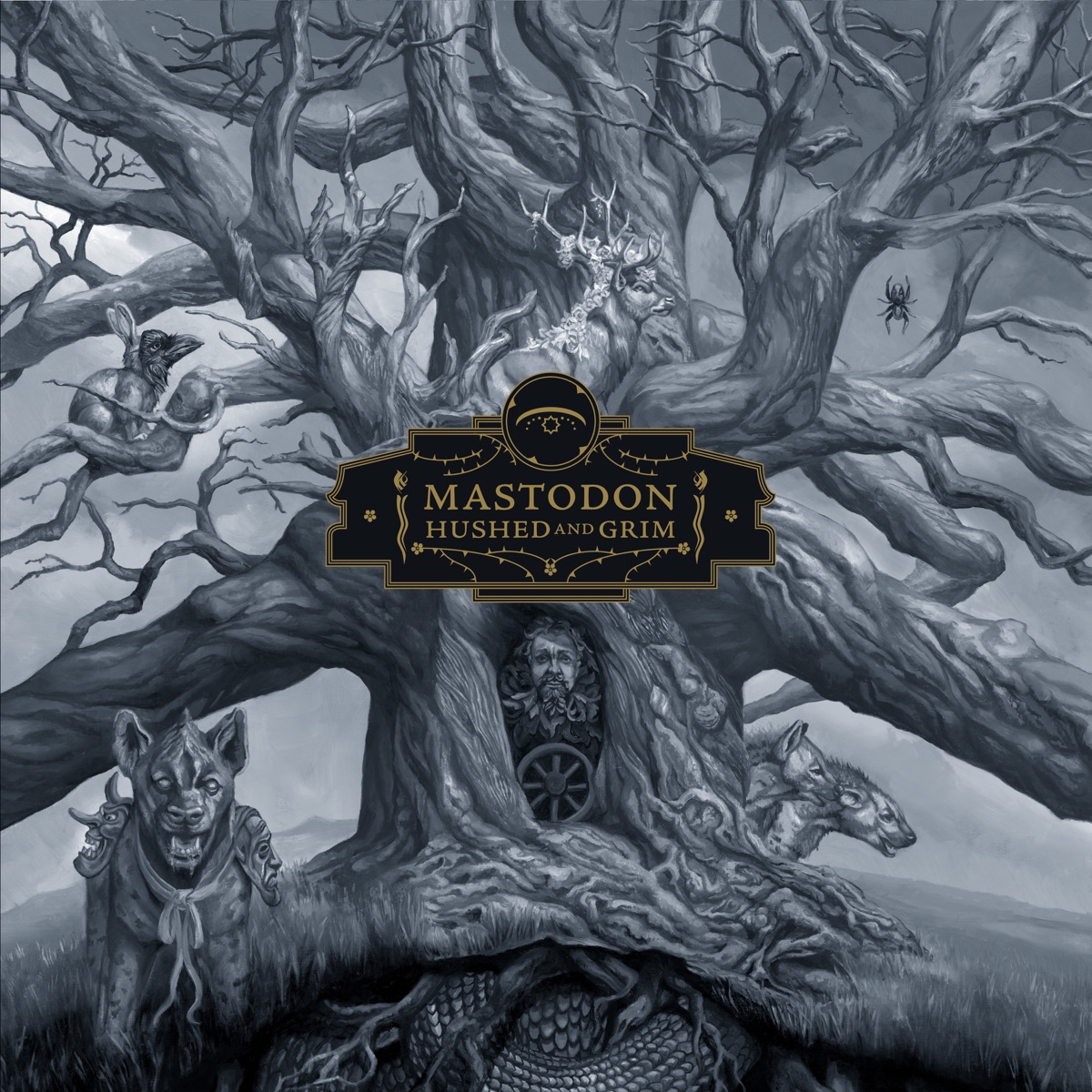 Обложка Mastodon — Hushed and Grim