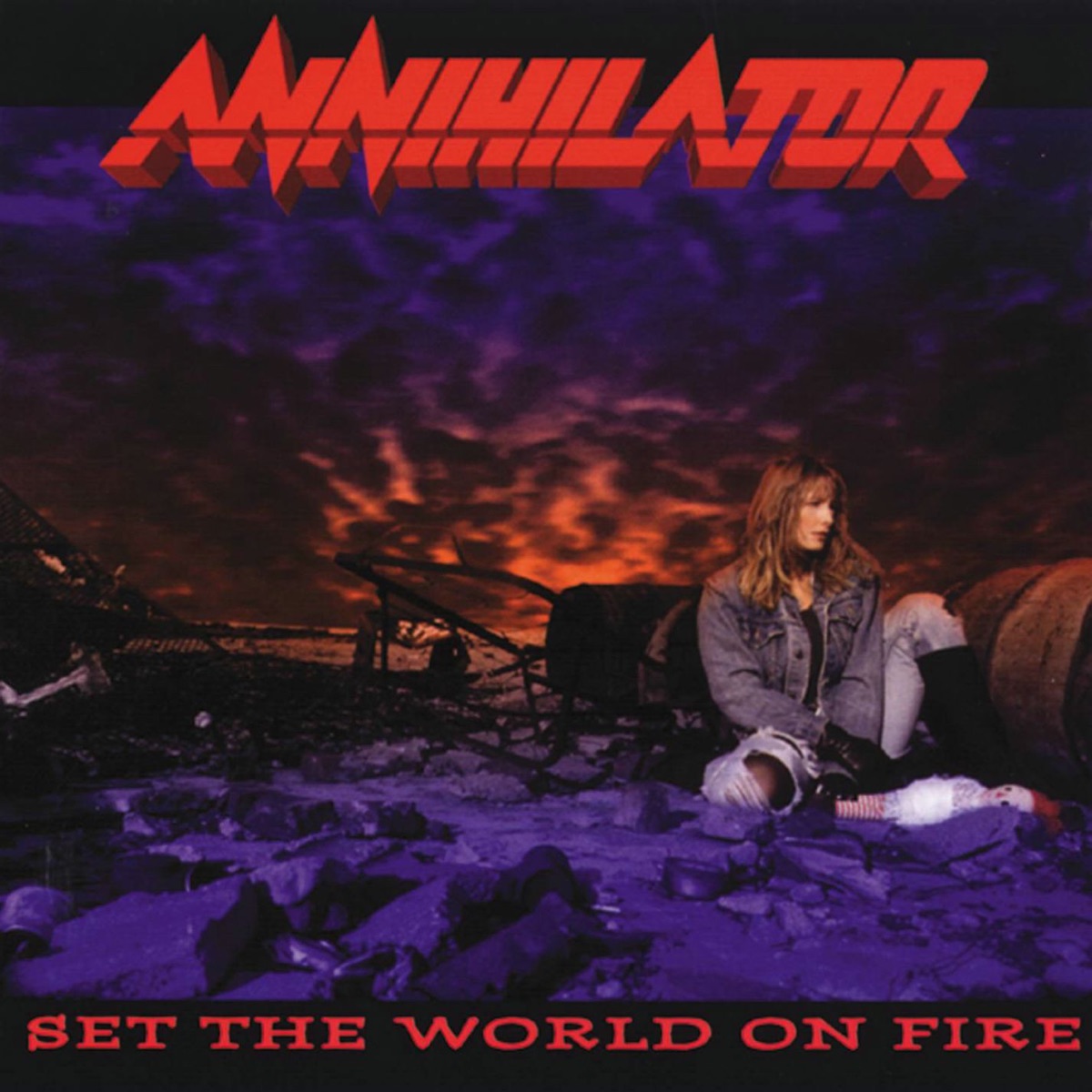 Обложка Annihilator — Set The World On Fire