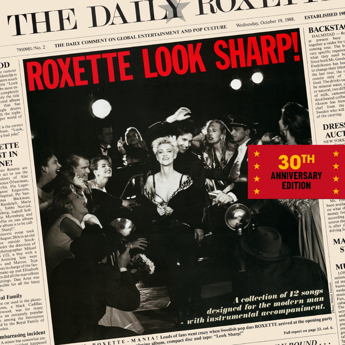 Обложка Roxette — Look Sharp!