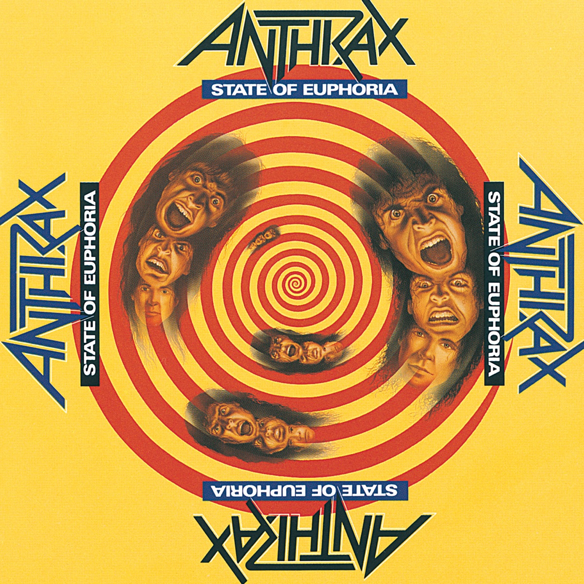 Обложка Anthrax — State Of Euphoria