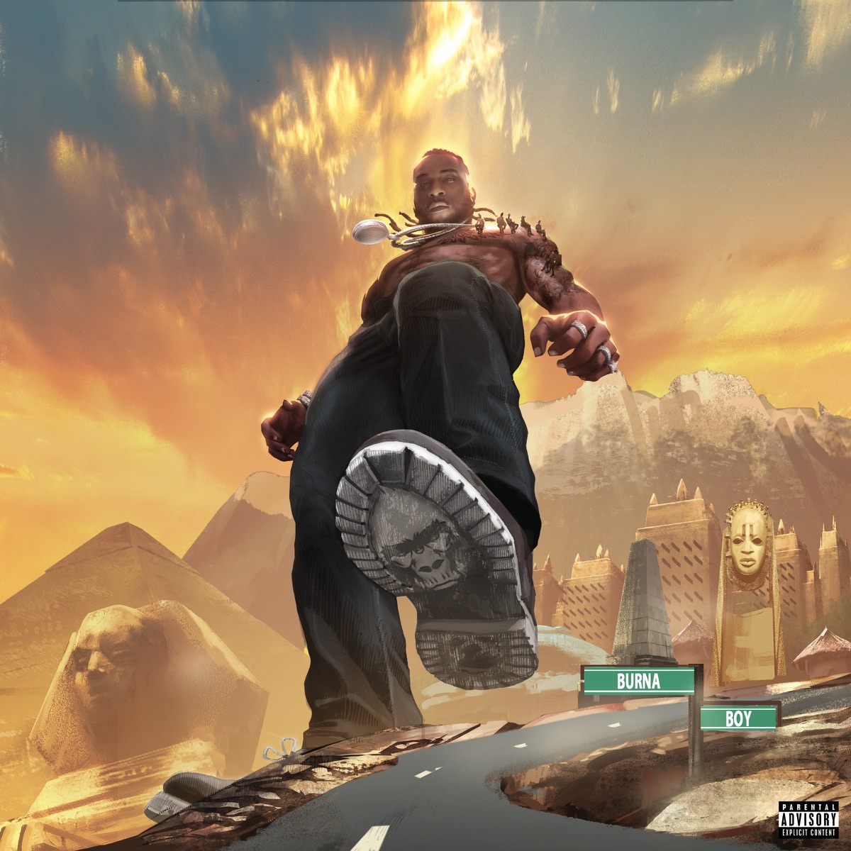 Обложка Burna Boy — Twice As Tall