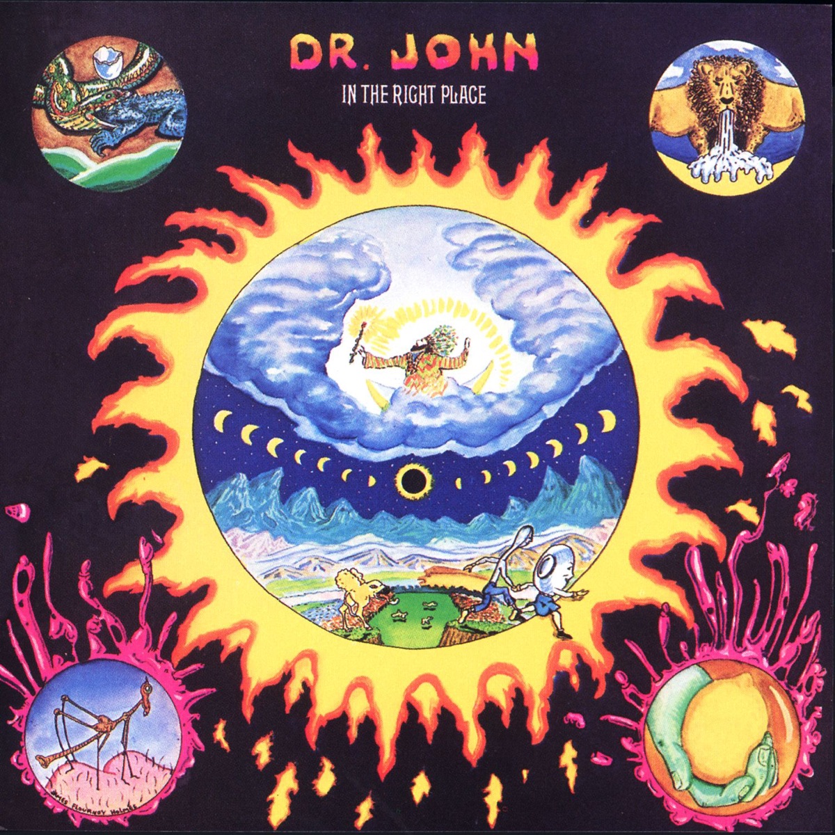 Обложка Dr. John — In The Right Place