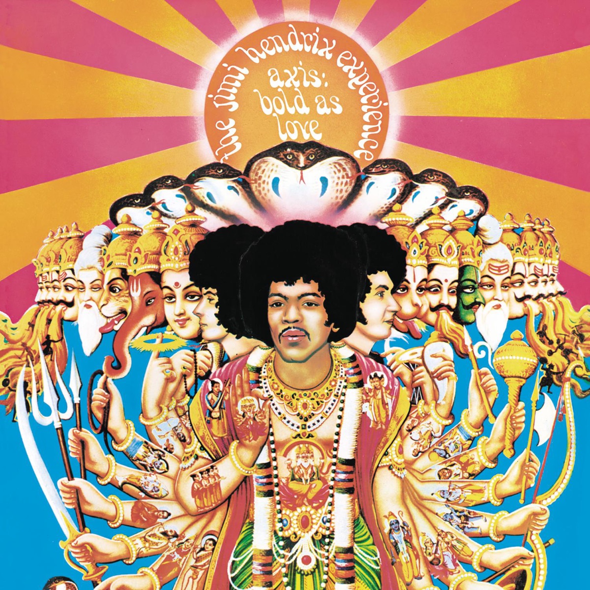 Обложка The Jimi Hendrix Experience — Axis: Bold As Love