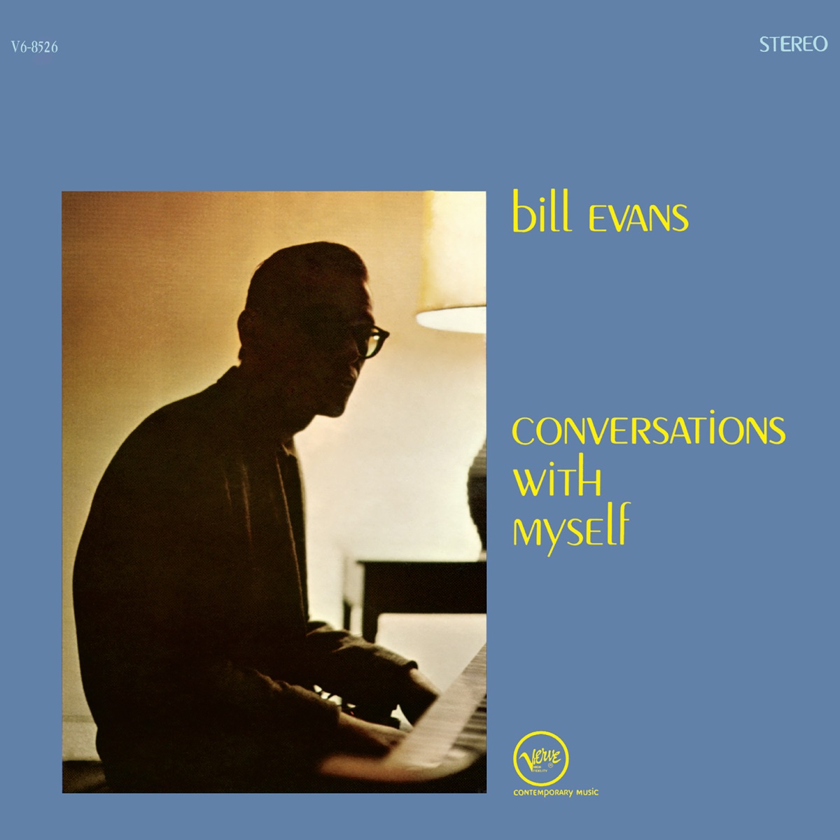 Обложка Bill Evans — CONVERSATIONS WITH MYSELF