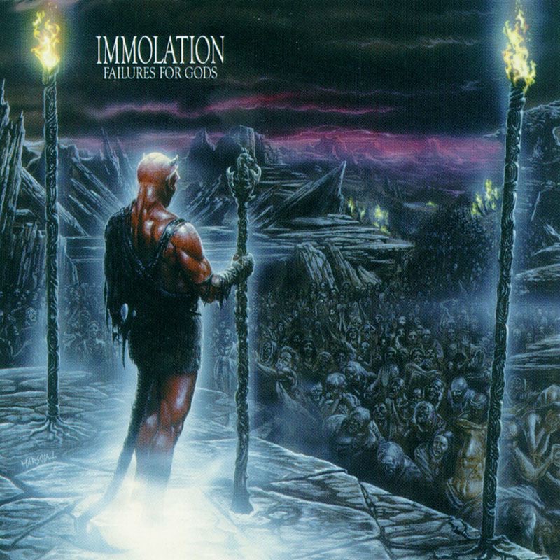 Обложка Immolation — FAILURES FOR GODS
