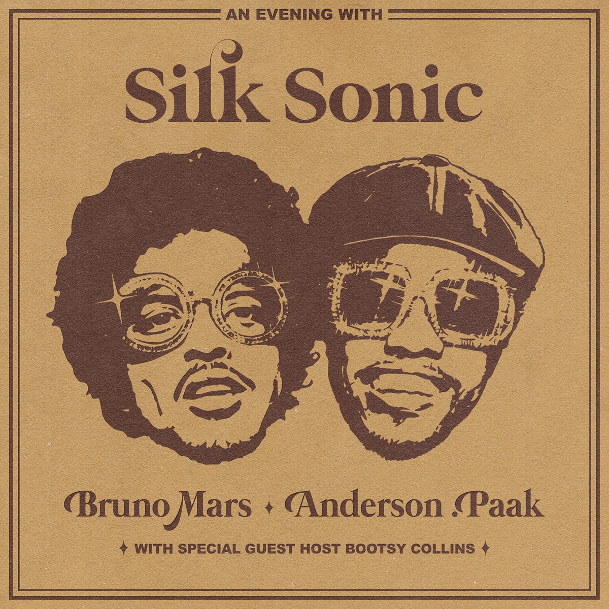 Обложка Silk Sonic — An Evening With Silk Sonic