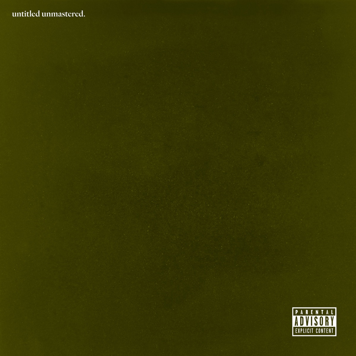 Обложка Kendrick Lamar — Untitled Unmastered.