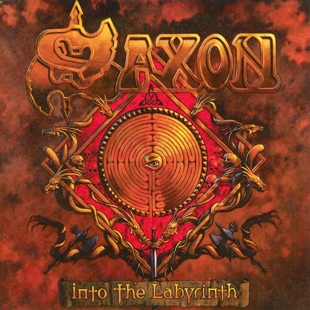 Обложка Saxon — Into The Labyrinth