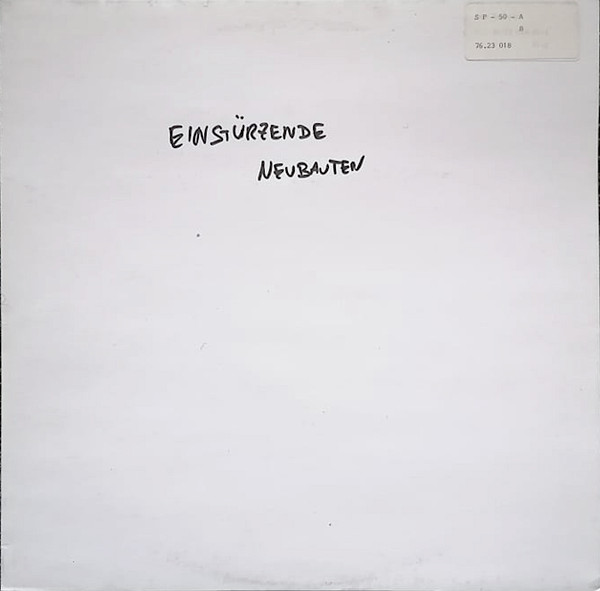 Обложка Einstürzende Neubauten — Fuenf Auf Der Nach Oben Offenen Richterskala