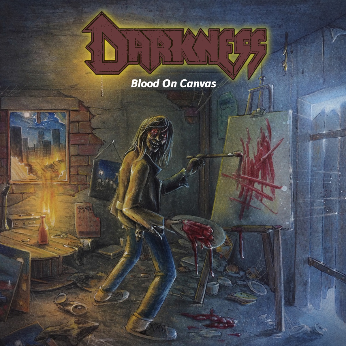 Обложка Darkness — Blood On Canvas